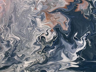 Abstract representation of deep air flow